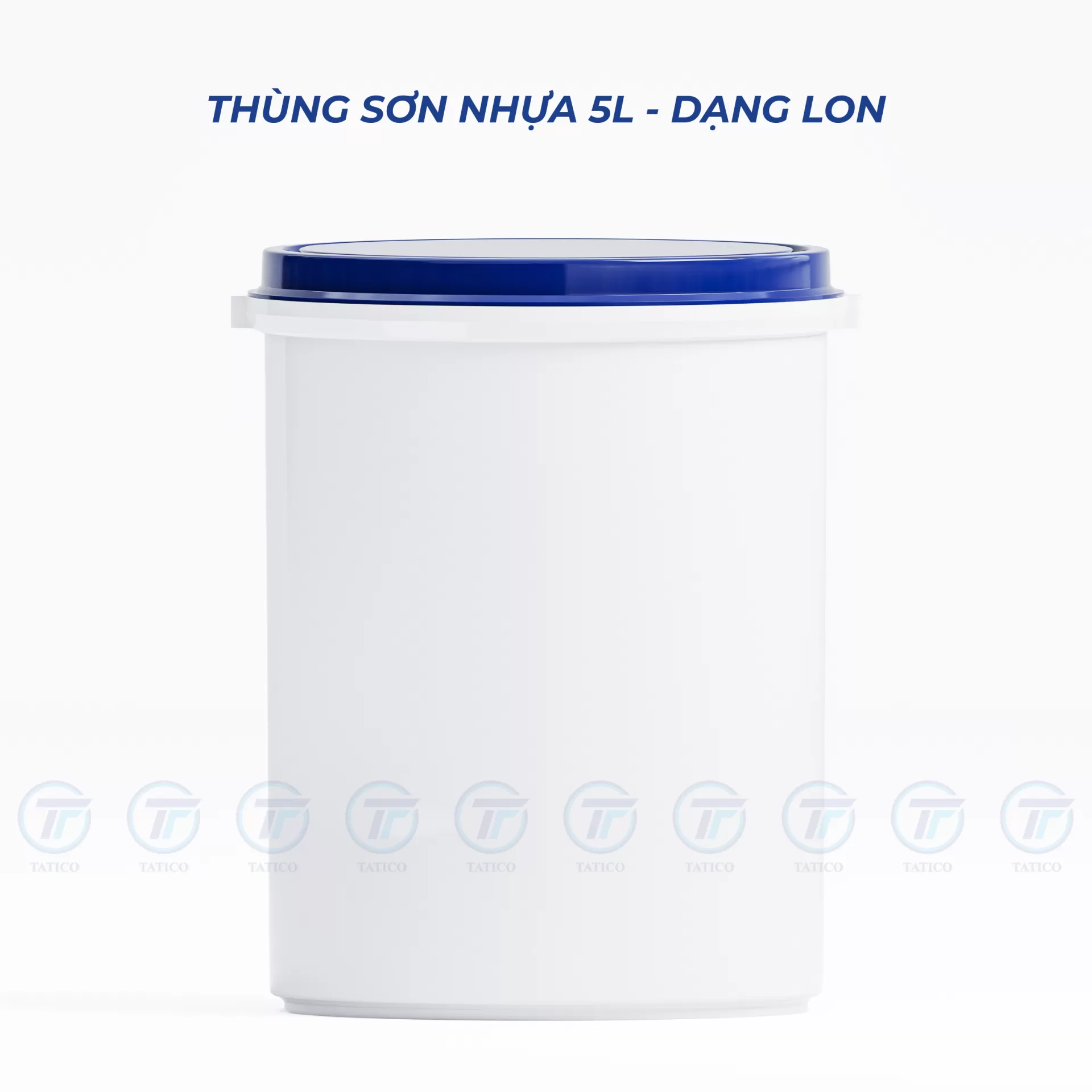 Vỏ thùng sơn nhựa 5L